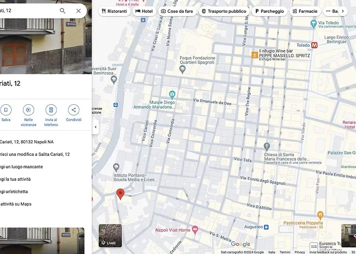 Murales In Bed Spagnoli * 나폴리