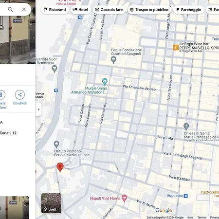 Murales In Bed Spagnoli * Neapel