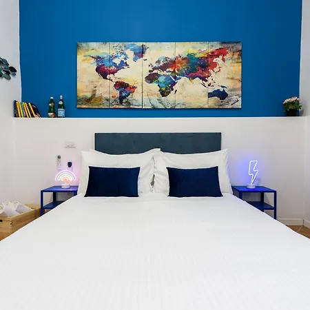 Lägenhet Murales In Bed Spagnoli