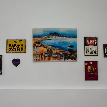 Appartement Murales In Bed Spagnoli Napels